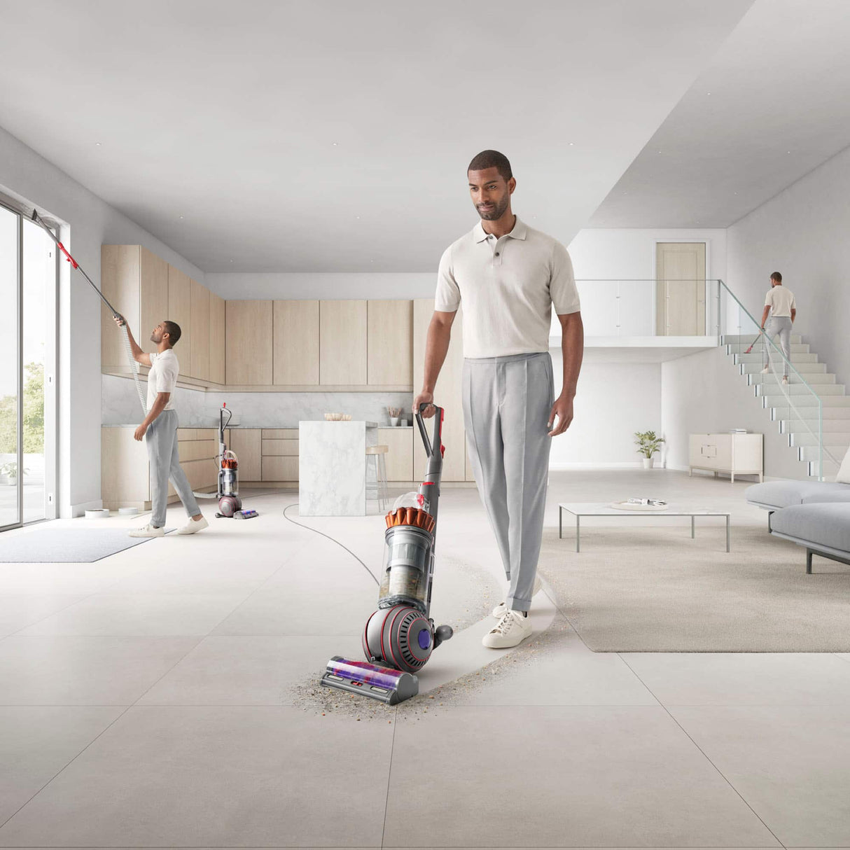 DYSON BALL ANIMAL 3 EXTRA UPRIGHT VACUUM in COPPER/SILVER (CERTIFIED REFURBISHED)