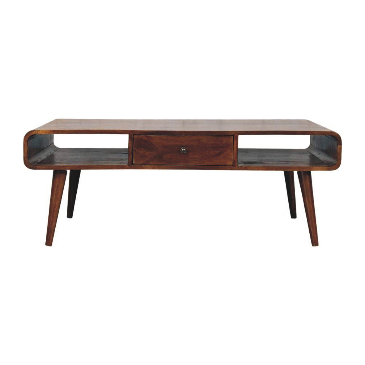 Avora - 2 Drawer Coffee Table - Brown by Couch.com