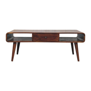 Avora - 2 Drawer Coffee Table - Brown by Couch.com