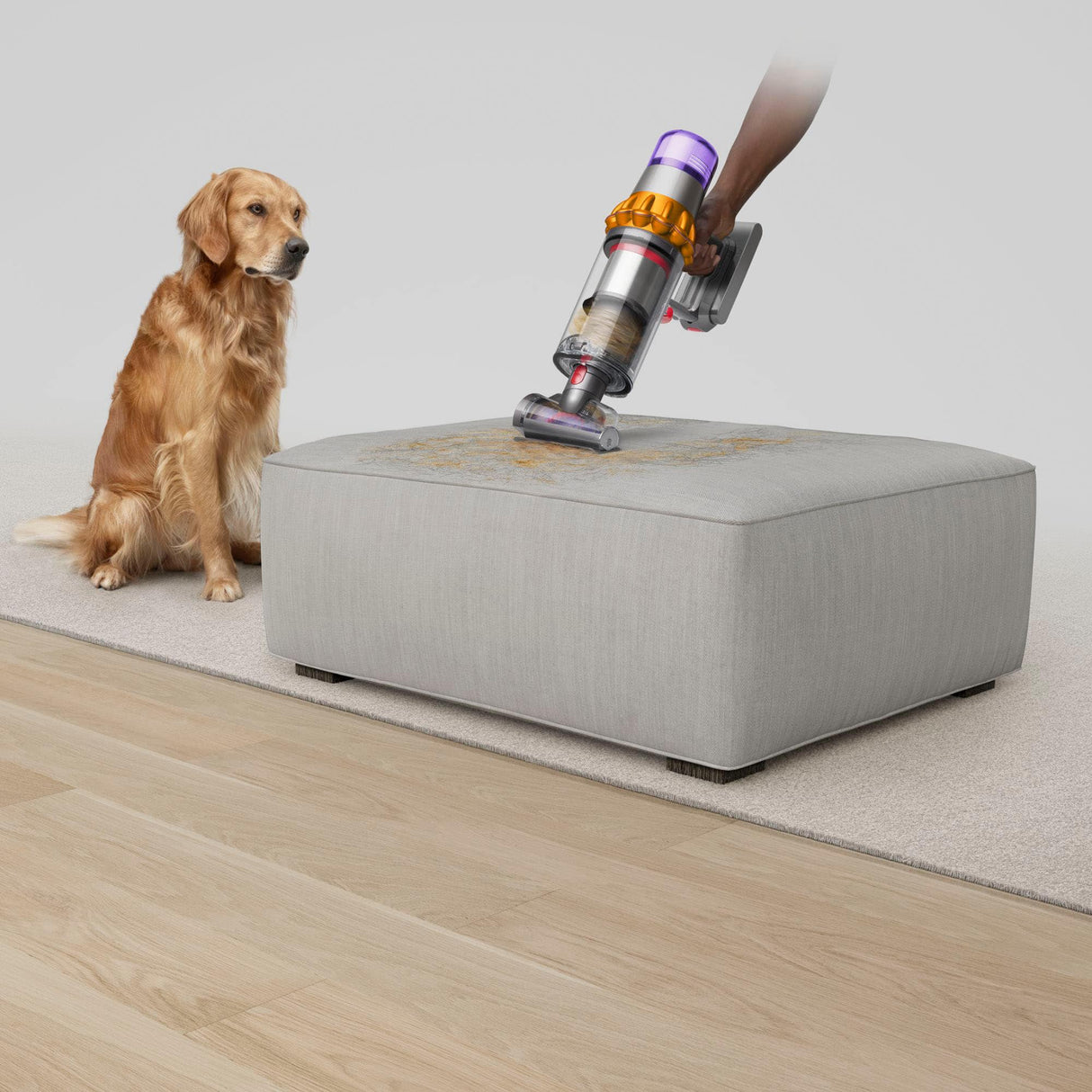 Dyson V15 Detect Cordless Vacuum With 8 Accessories Yellow/Nickel (Certified Refurbished)