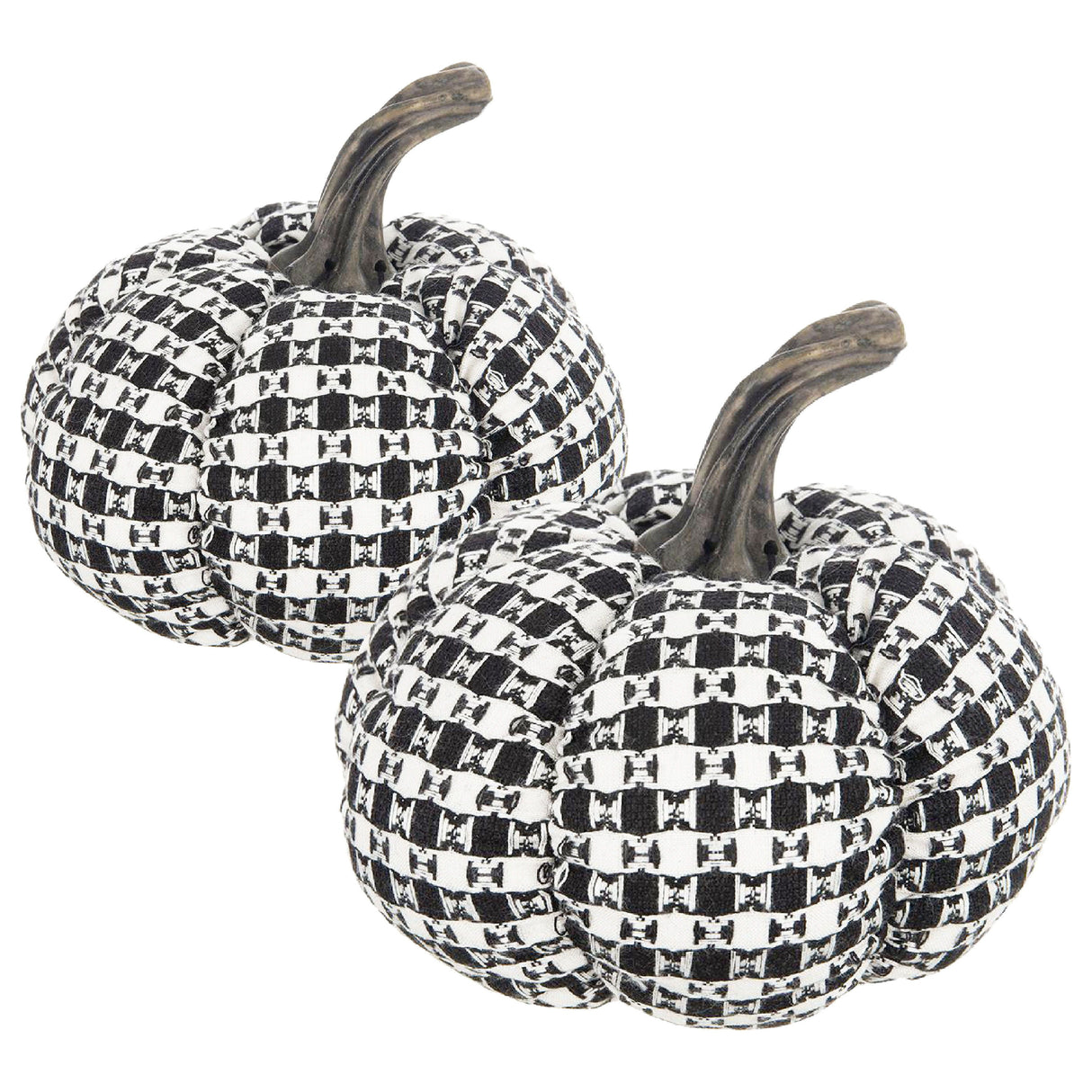 Plaid Pumpkin Decor, For Holiday Halloween Decoration by Couch.com
