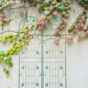 Metal Garden Trellis Rustproof Trellis For Climbing Plant Outdoor Flower Support by Couch.com