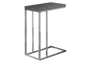 Accent Table, C - Shaped, Tempered Glass, Stylish Design Contemporary & Modern by Couch.com