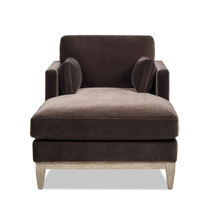 Knox - Modern Farmhouse Chaise Lounge Chair by Couch.com