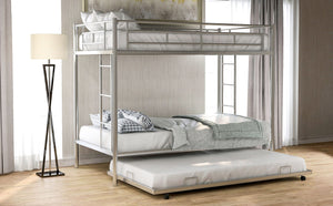 Twin Over Twin Bunk Bed With Trundle by Couch.com