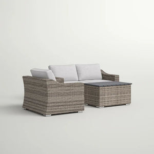 Stylish Sofa Seating Group With Cushions Perfect For Outdoor Gatherings by Couch.com