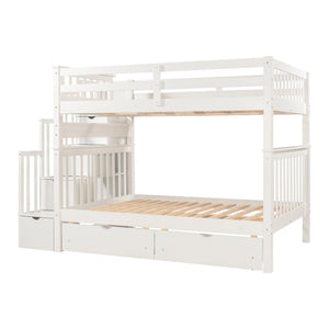 Bunk Bed With Shelves And 6 Storage Drawers by Couch.com