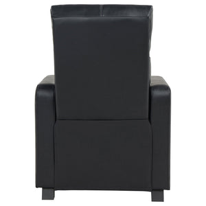 Warren - 3 Seater Reclining Home Theater - Black