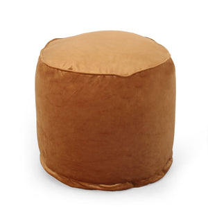 Shimon - Cylinder Pouf Ottoman And Floor Cushion by Couch.com