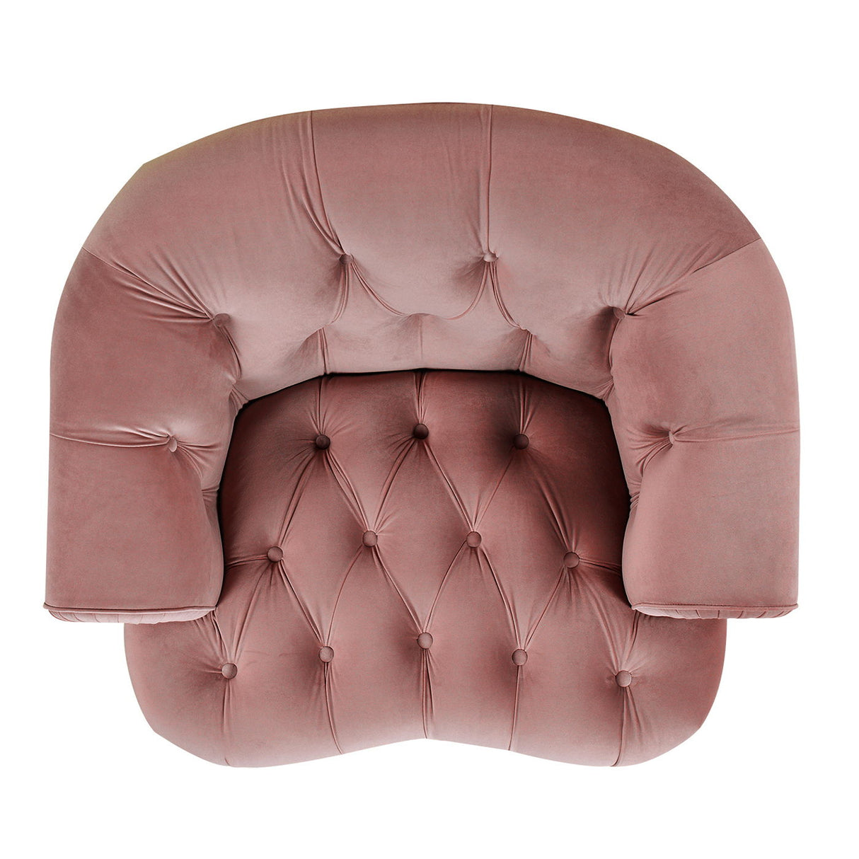 La Rosa - Victorian Tufted Upholstered Accent Chair by Couch.com