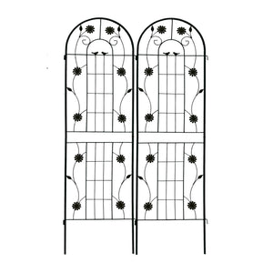 Metal Garden Trellis Rustproof Trellis For Climbing Plant Outdoor Flower Support