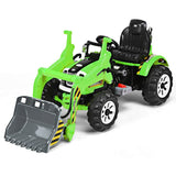 12 V Battery Powered Kids Ride on Dumper Truck-Yellow.