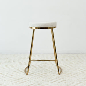 Jane - 26" Mid-Century Modern Luxury Upholstered Stool by Couch.com
