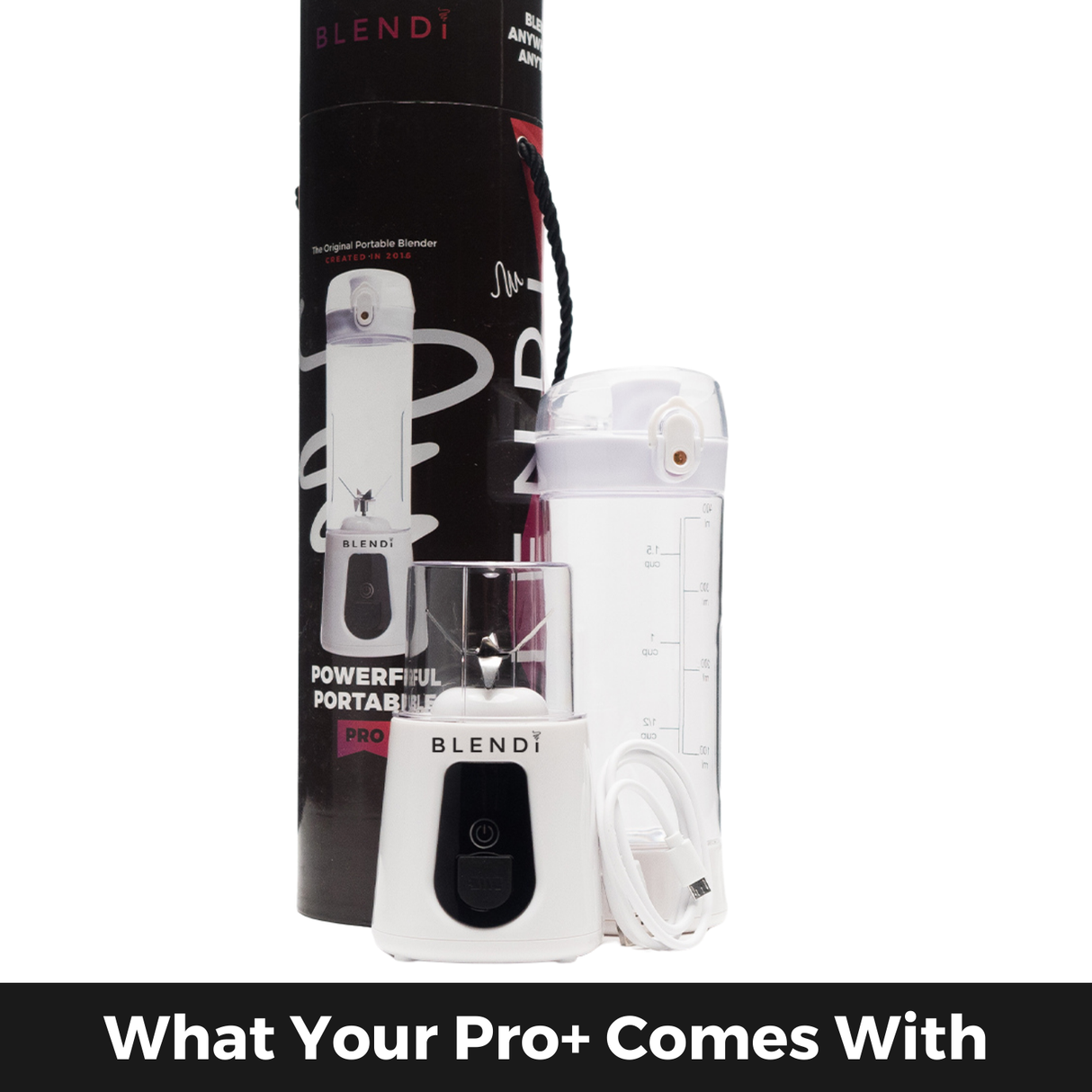 Pro+ Ice Crushing Portable Blender (17oz)
