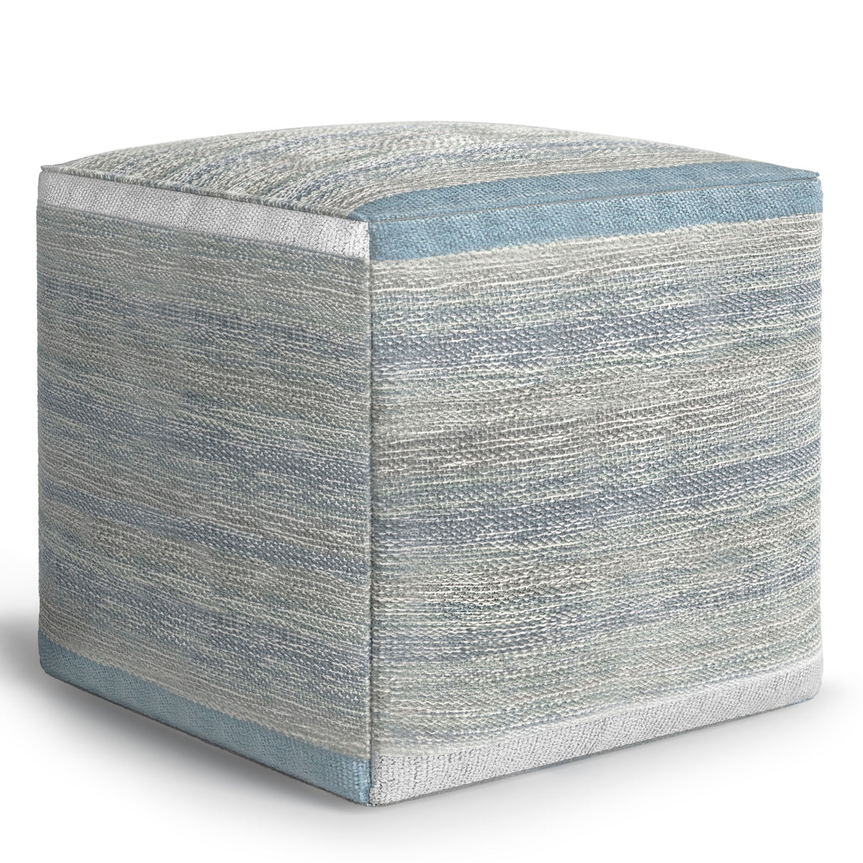 Naya - Upholstered Cube Pouf by Couch.com