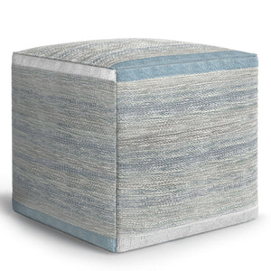 Naya - Upholstered Cube Pouf by Couch.com