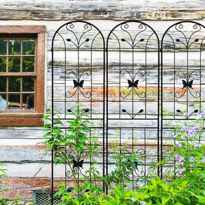 Garden Metal Trellis Rustproof Trellis For Climbing Plants Outdoor Flower Support by Couch.com
