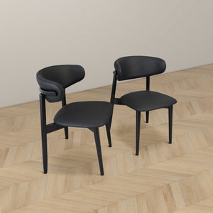 Korb - Dining Chair (Set of 2) - Black by Couch.com