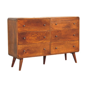 Large Curved Chest - Chestnut by Couch.com