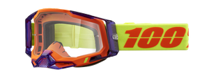 100% Racecraft 2 Goggles - Panam - Clear 50009-00021