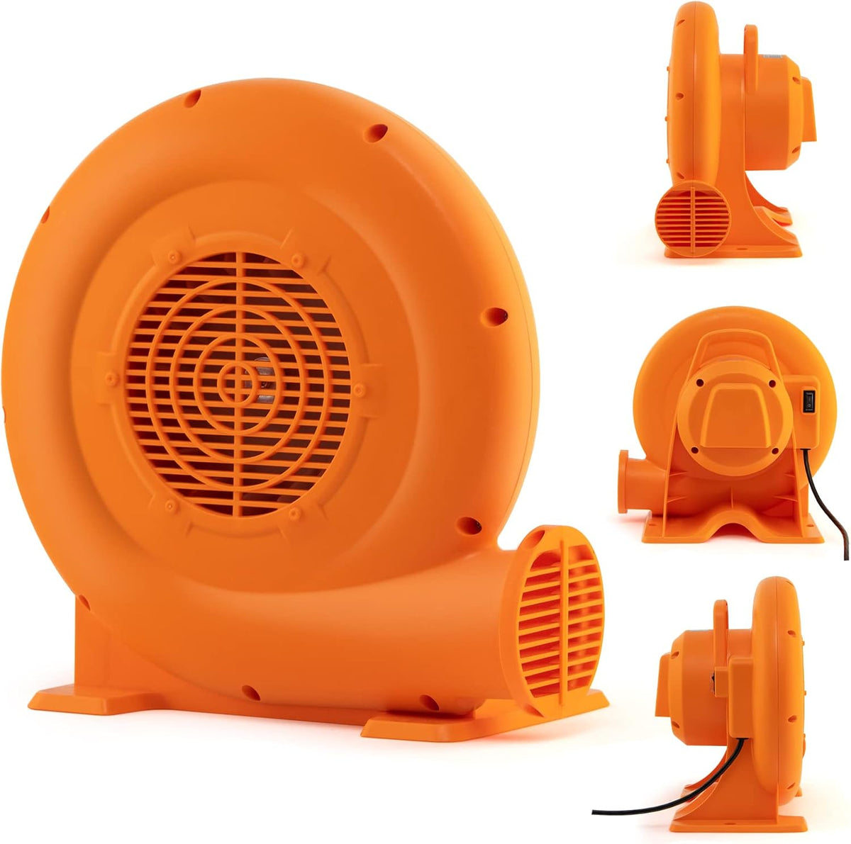 750W Air Blower (1.0HP) for Inflatables with 25 feet Wire and GFCI Plug