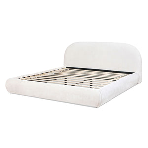 Archie Puffy Grounded - Upholstered Platform Bed by Couch.com