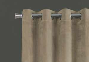 2 Pieces Set, Curtain Panel, Room Darkening, Grommet by Couch.com