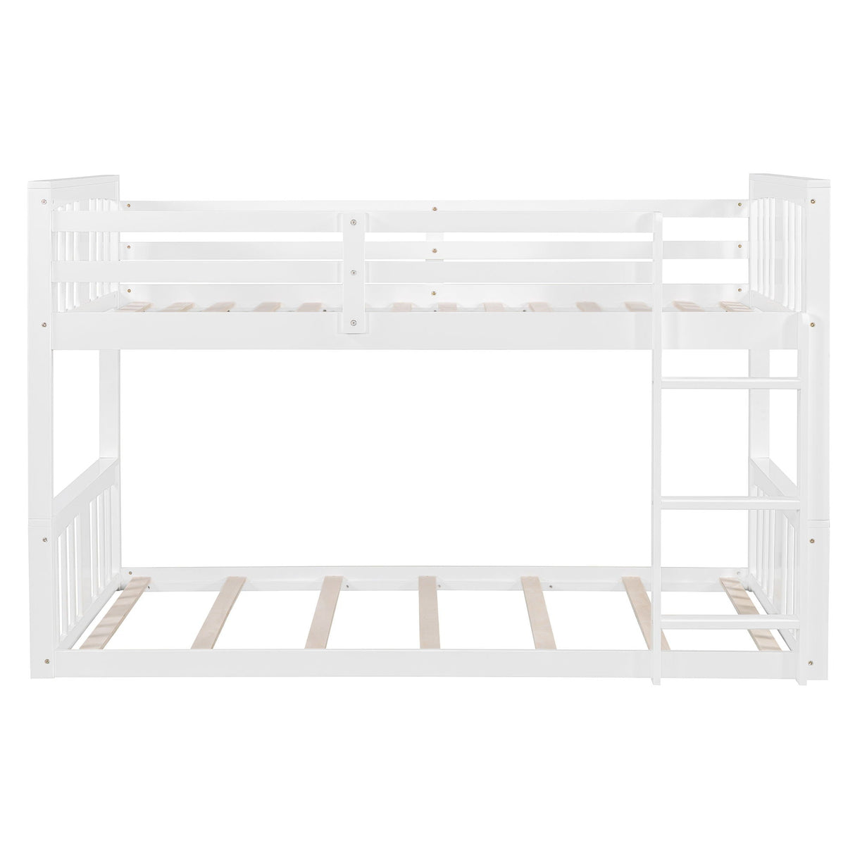 Solid Construction Bunk Bed & Ladder by Couch.com