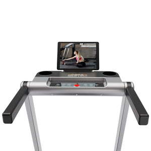 DeerRun A1 Pro Move+  6% Incline Foldable Treadmill——2025 Upgraded Chip & NFC Support | 350Lbs, 10mph Silver