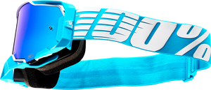 100% Armega Goggles - Oversized Sky - Blue Mirror 50005-00010