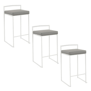 Fuji - Simple Elegance, Contemporary Stackable Counter Stool by Couch.com