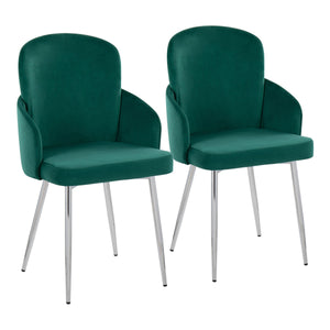 Dahlia - Contemporary, Dining Chair (Set of 2) by Couch.com