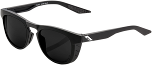 100% Slent Sunglasses - Black - Gray Polarized 61035-100-47