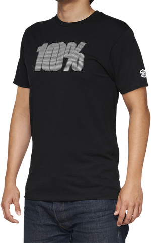 100% Deflect T-Shirt - Black - Small 32143-001-10