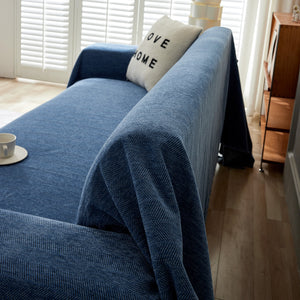 Herringbone Oversized Chenille Couch Throw Cover Sofa Slipcovers Couch Covers for Sectional Couches