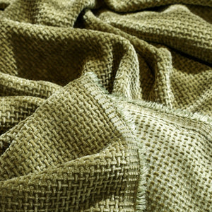 Chenille Thickened Solid Couch Blanket Throws, Reversible Couch Covers for Sectional Couches