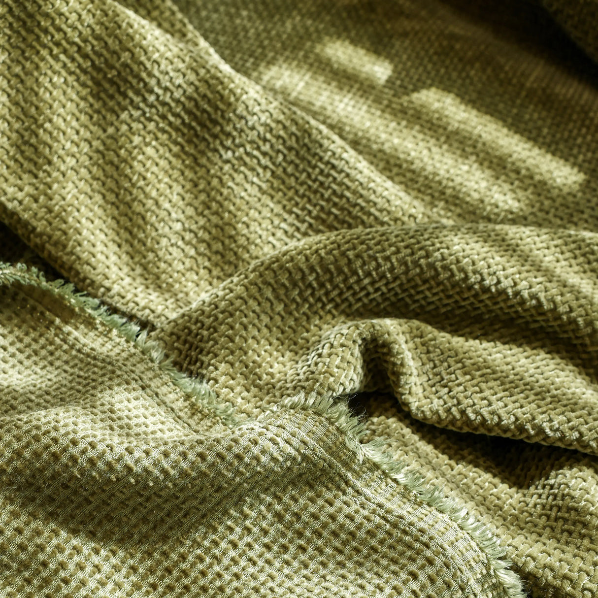 Chenille Thickened Solid Couch Blanket Throws, Reversible Couch Covers for Sectional Couches