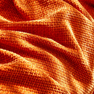 Chenille Thickened Solid Couch Blanket Throws, Reversible Couch Covers for Sectional Couches