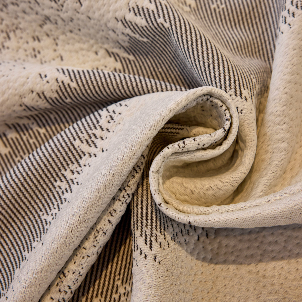 Modern Striped Couch Protector Blanket, Furniture Slipcover for L Shaped Sectionals