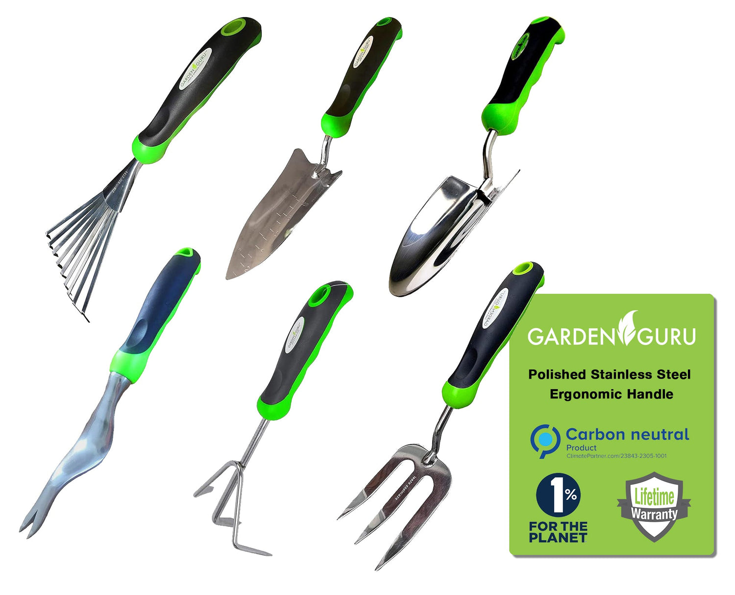 6 Tool Set by Garden Guru