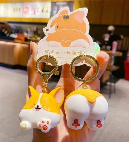 Couple A Pair Of Buckles Creative Keychain