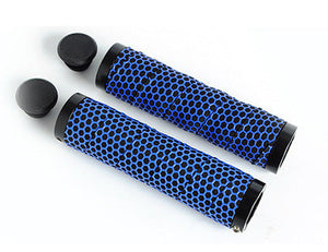 Bicycle Eco Grips Anti-Skid Bar End Comfy Hand Feel Road Cycling Handlebar Cover Grips Double Lock On Bicycle Handlebar Soft Non-Slip Locking Bike Grips Comfortable And Shock Absorption For Mountain Beach Cruiser Scooter Folding Bike