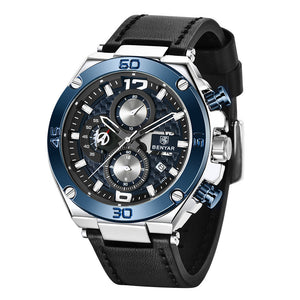 Luxury Sport Mens Watches Quartz Stylish Wrist Watch For Men Chronograph Waterproof and Scratch Resistant