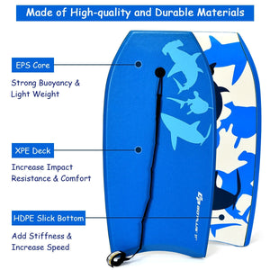 Super Bodyboard Surfing with EPS Core Boarding-L