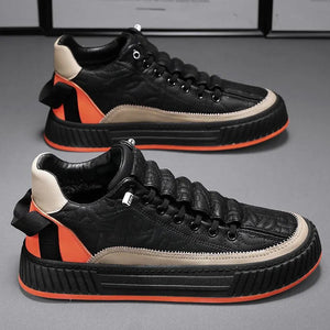 Men's Fashion Thick-Soled Sports Shoes Outdoor Non-Slip Breathable Casual Comfortable Sneakers Walking Slip-On Running Sneakers Lightweight Breathable Mesh Soft Sole