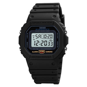 Luxury Modern Sports Watch With Led Digital Display Waterproof 50M Military Famous Unisex Watch For Man and Woman