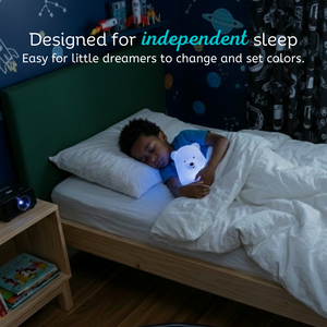LumiPets® Bella the Bear- Children's Touch Night Light Junior