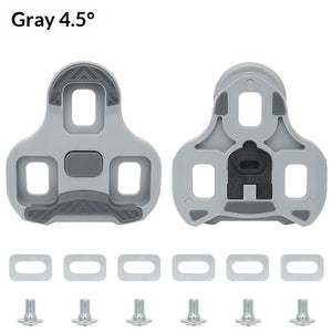 Road Pedal Cycling Shoes Cleats Self Locking Pedal Anti-Slip Cleat Compatible Look Road Bike Cycling Accessories Road Bike Cleats For Speed Cleats Indoor Outdoor Spin Cycling Pedals Cleat And Bicycle Clips Set