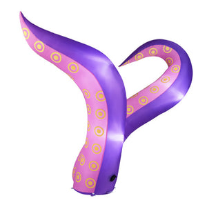 6.5 Ft Inflatable Tentacles with LED Lights and Suction Cups