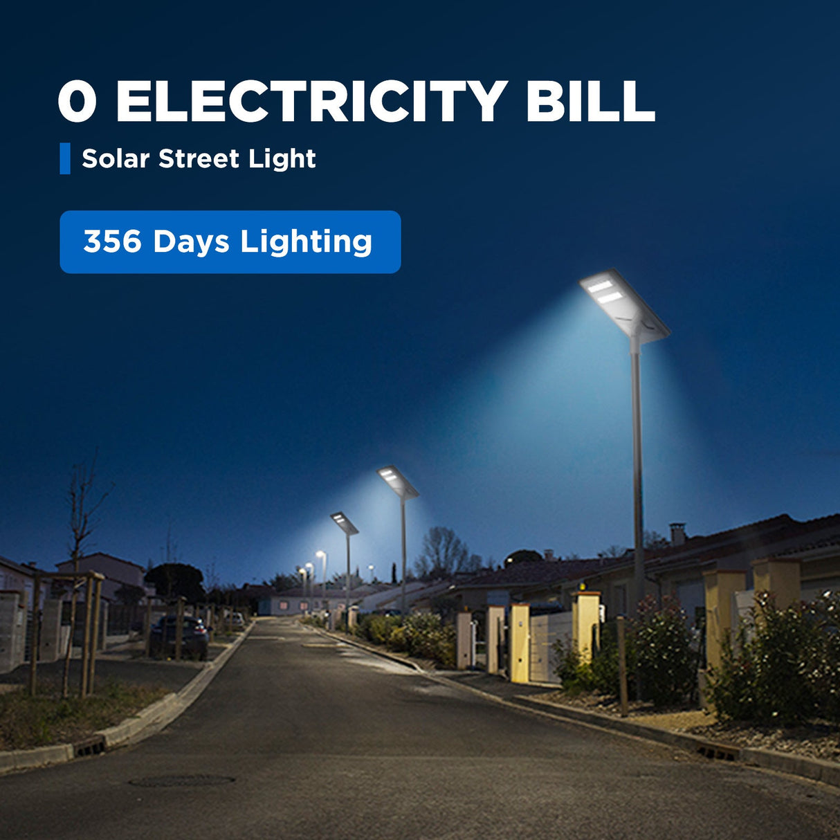 100 W 150 W 200 W Commercial solar street light-Stay on